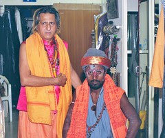 He is a Naga Sadhu and I Am a Dam Madar Malang by firoze shakir photographerno1