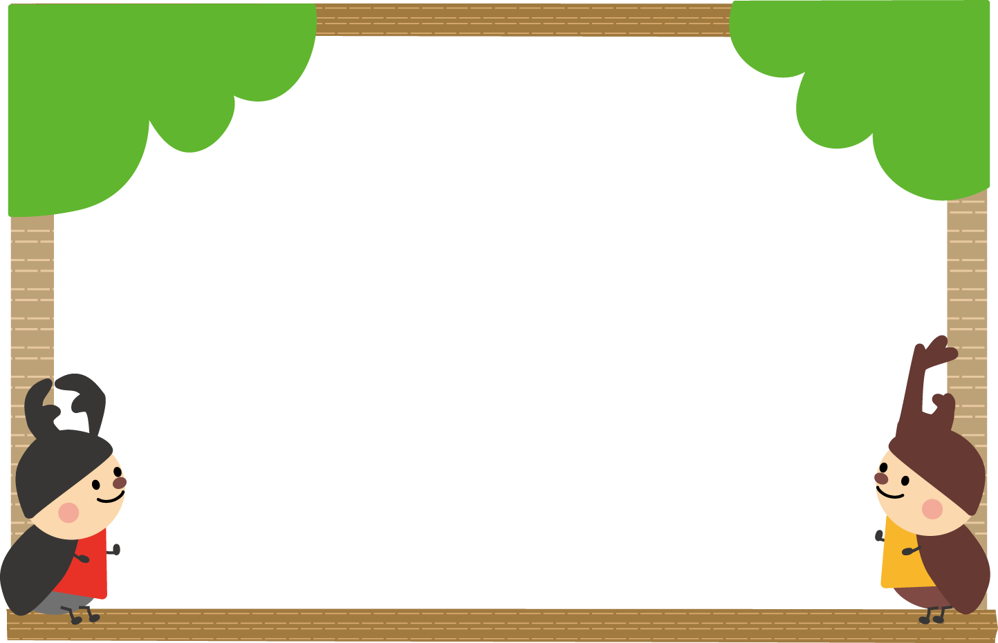 クワガタのイラスト 無料イラスト素材