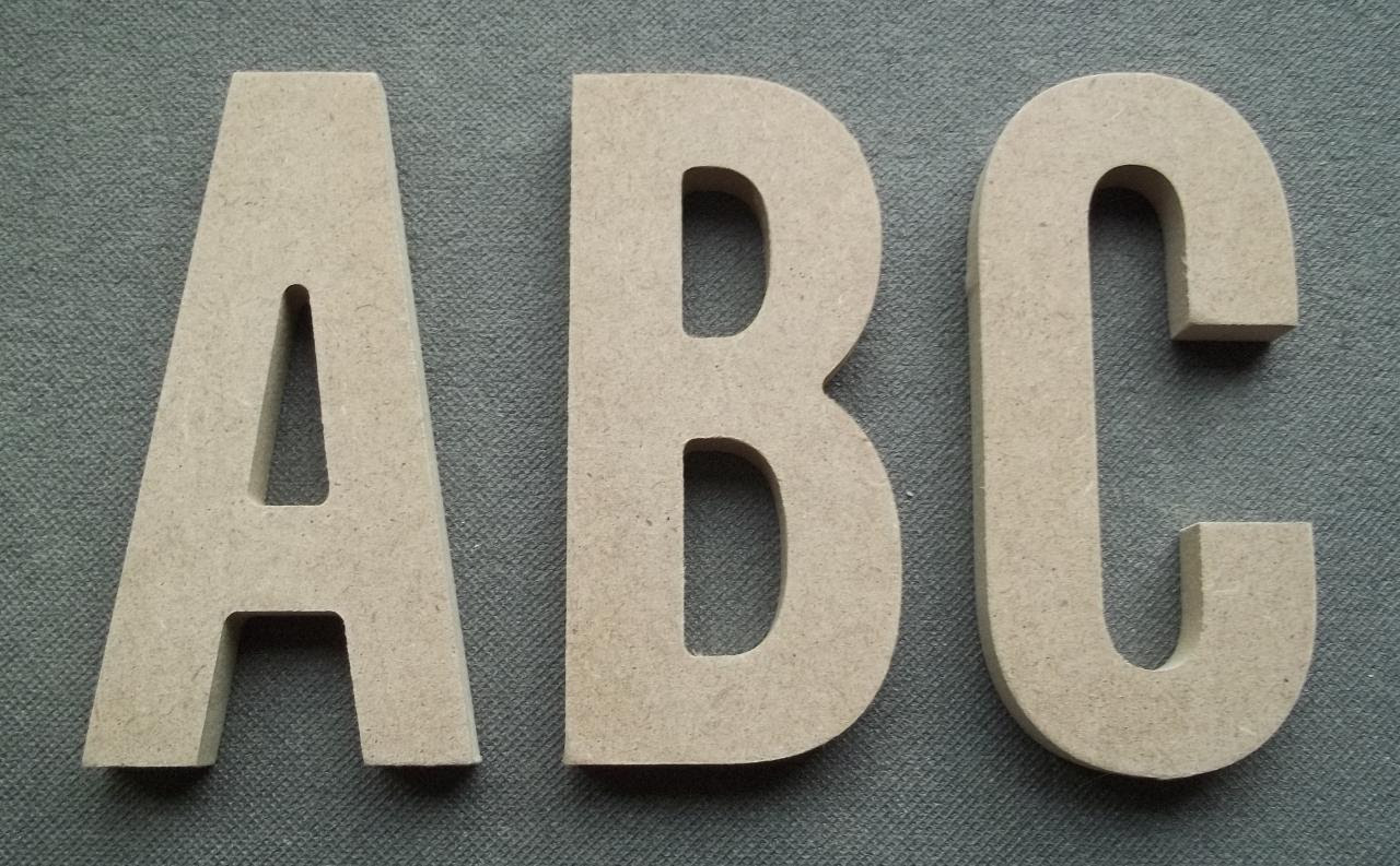 lettre bois deco