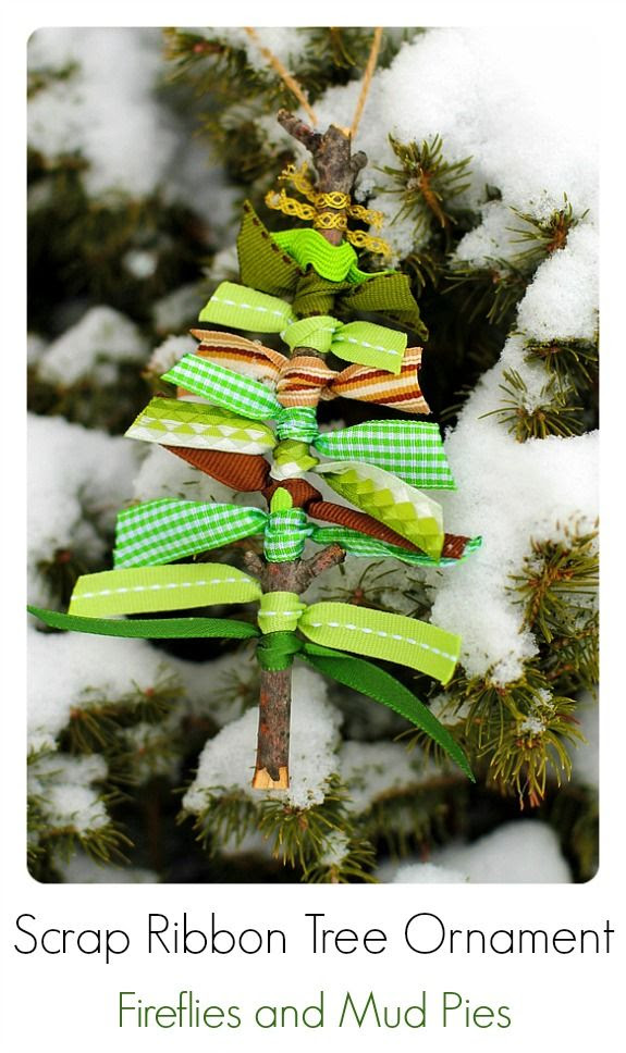 Rustic Christmas Tree Ornaments - DIY - AllDayChic