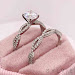 Wedding Ring And Engagement Ring Set