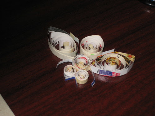 Day 14:  Paper Quilled Fly