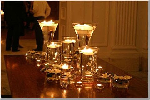 Candle Centerpieces