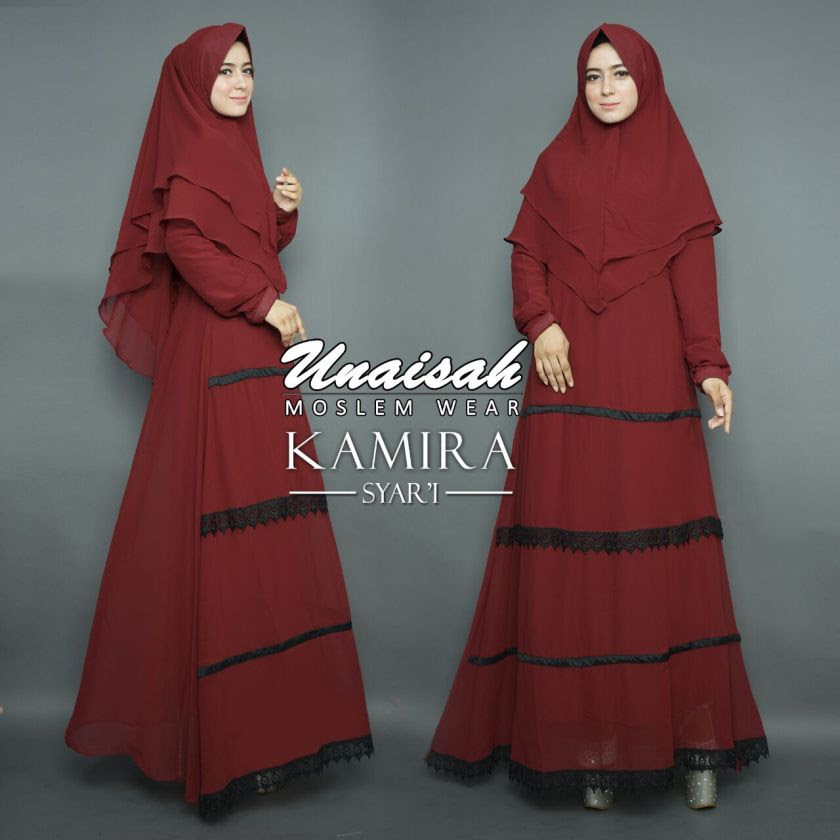 Kamira by Unaisah Supplier Gamis Syari Branded Pusat Kamira by Unaisah Supplier Gamis Syari Branded Pusat