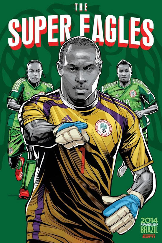 ESPN Brazil Football World Cup 2014 Poster Series by ...