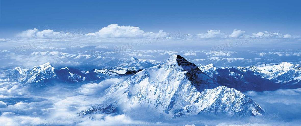 雪山背景图片下载 免费高清雪山背景设计素材 图精灵