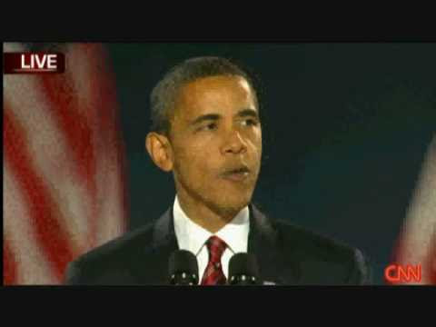 Obama Acceptance Speech HQ (Part 2) Barack Obama Victory Speech November 4th 2008