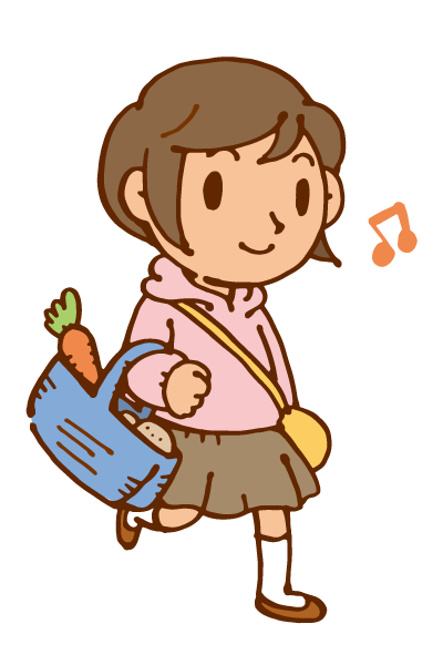 おつかいのイラスト かわいいフリー素材が無料のイラストレイン