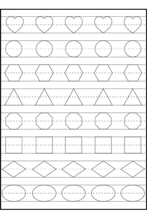  tracing kindergarten worksheets kesilhour