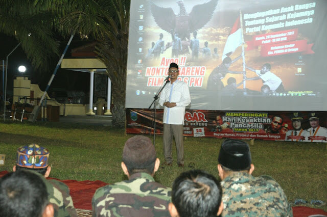 Nobar G30S/PKI, Pahami Nilai Sejarah Bangsa Indonesia