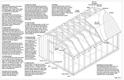 12x16 barn shed plan