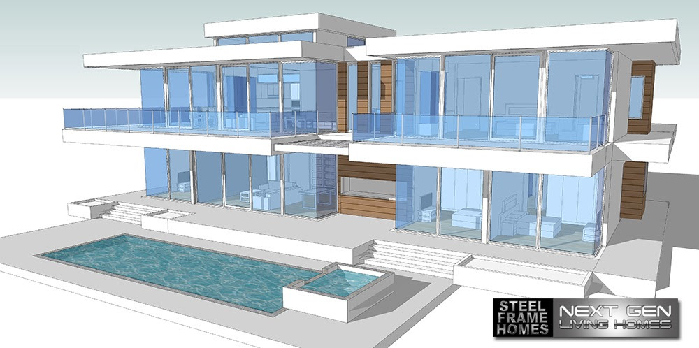 2 Level Glass Home 06