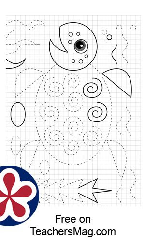 Encourage tracing from left to right. preschool tracing worksheets teachersmagcom