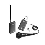 Audio Technica ATR288W VHF Battery-Powered TwinMic Microphone System