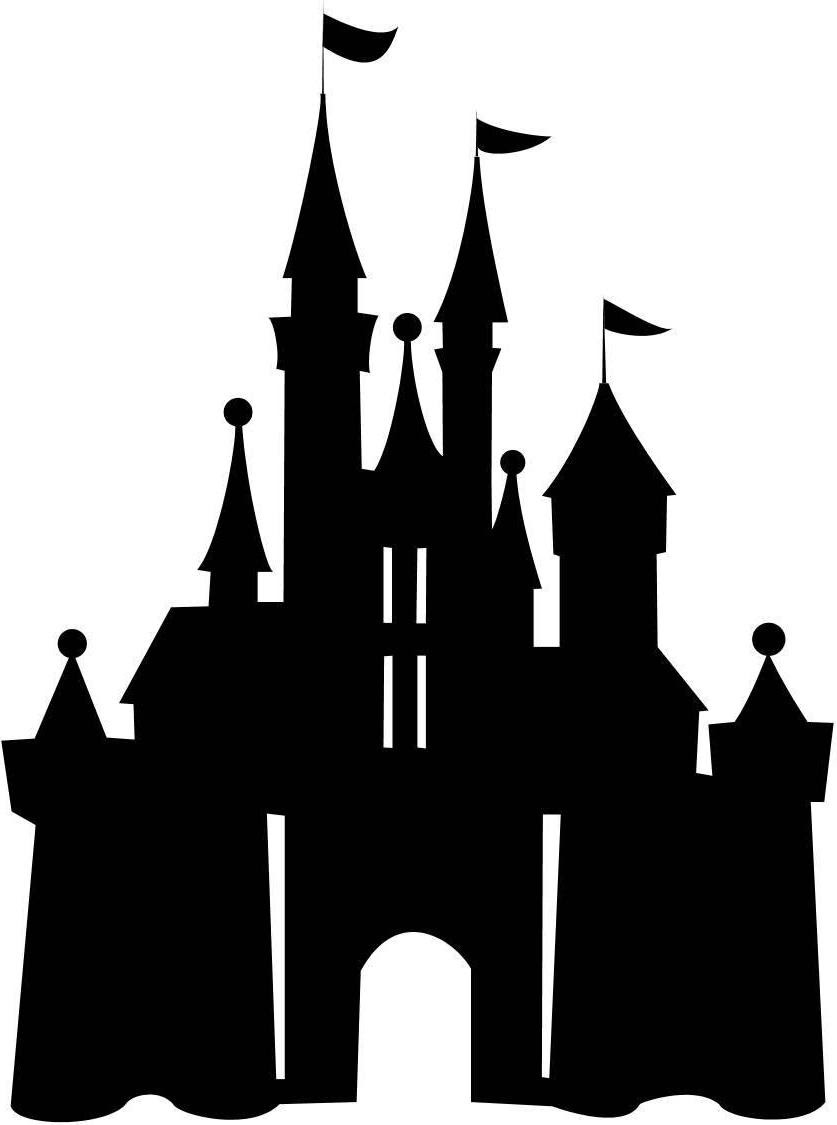Disney Castle Silhouette Free Download On Clipartmag