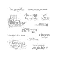 Delightful Dozen - Clear-Mount Stamp