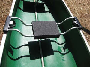 Add on Canoe Seat Drops in Clamps Third Seat Put It Where 