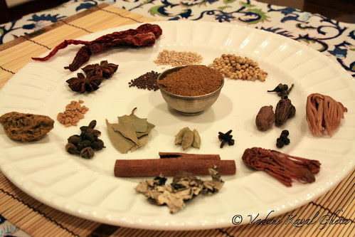 Plate full of Ingredients