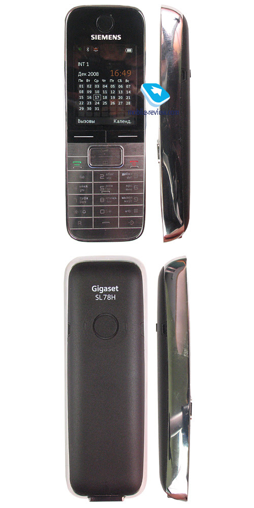 Обзор DECT-телефона Siemens Gigaset SL780