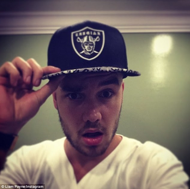 Hats off to him: The usually quite private star has just started using Instagram