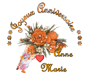 Joyeux Anniversaire Anne Marie