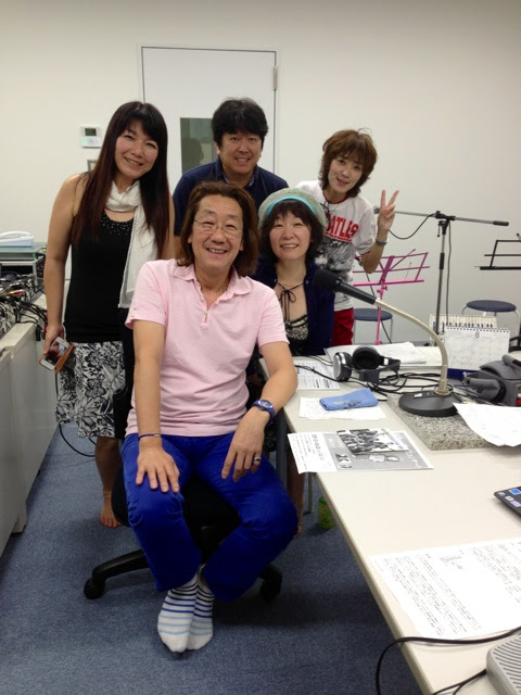昨日fmからつ 海援隊 千葉和臣さん アコーディオン園田容子さんをお迎えして Yoko Kose Blog