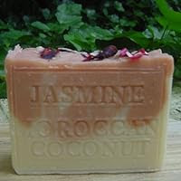 Jasmine Soap with Moroccan Clay - Organic Coconut