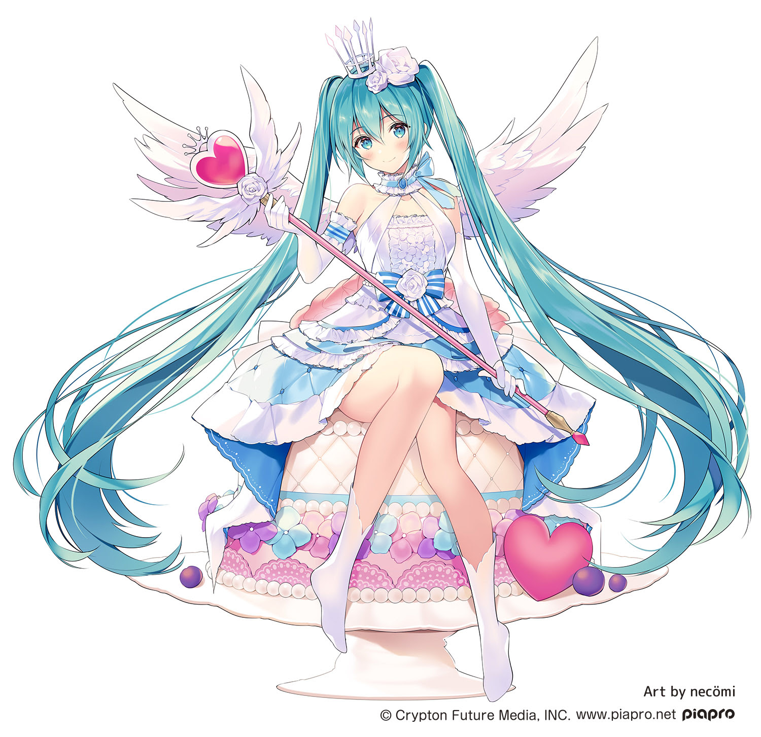 フィギュア 初音ミク Birthday Sweet Angel Ver 1 7スケールフィギュア 明日より予約開始 初音ミク公式ブログ
