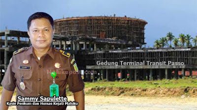 Ambon, Malukupost.com - Tim jaksa penyidik Kejati Maluku masih melakukan proses pemeriksaan terhadap sejumlah saksi atas tiga tersangka dalam kasus pembangunan terminal transit tipe B di Passo, Kecamatan Baguala (Kota Ambn). "Jaksa juga telah memeriksa MM selaku mantan Kepala Badan Pengelolaan Keuangan Daerah (BPKD) Kota Ambon sebagai saksi guna melengkapi berkas ketiga tersangka berinisial AU alias Angga, AGL alias Amir, dan JML alias John," kata Kasie Penkum dan Humas kejati setempat, Sammy Sapulette di Ambon, Minggu (8/10).