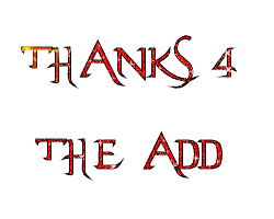 Myspace Comment: Thanks For The Add 39