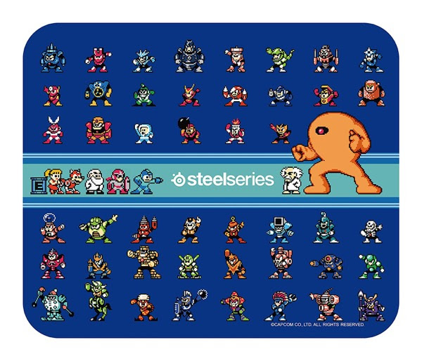 ドット絵が超かわいい Steelseriesより ロックマン の日本限定マウスパッドが発売に そうさめも