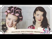 Most Wanted Heatless Old Hollywood 1950s Waves How To Curl Your Hair, Video Kim Kardashian Old Hollywood Curls Newest!