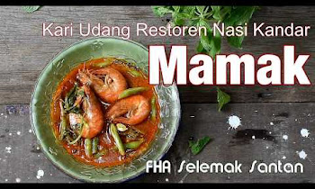 Resepi Kari Udang Mamak