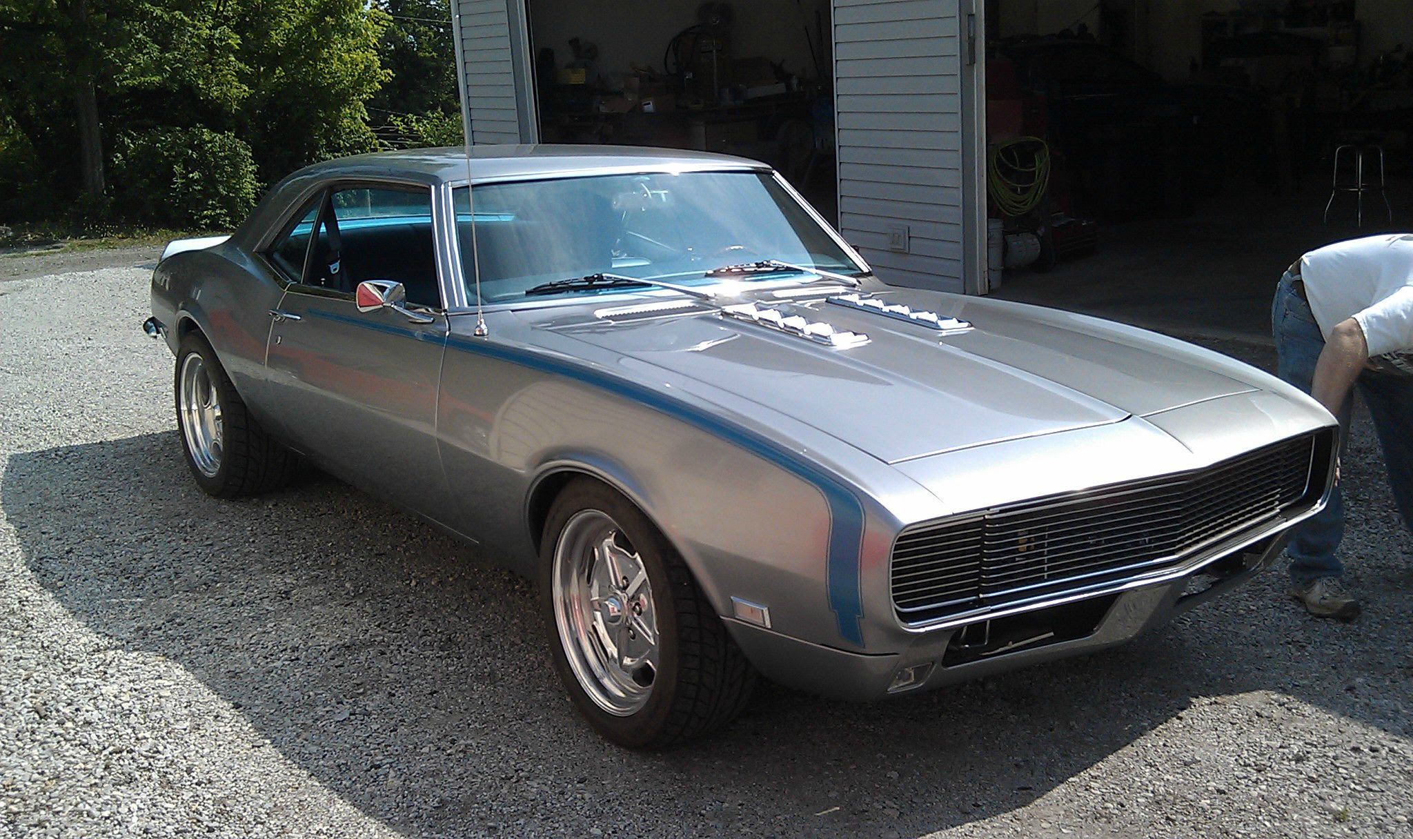 68 Camaro Rs Ss Rebuild Father Daughter Project Finally Done Three Years To The Day After We Started The Engine Conversion On Her My Dad And I Took Her For Our First Joyride