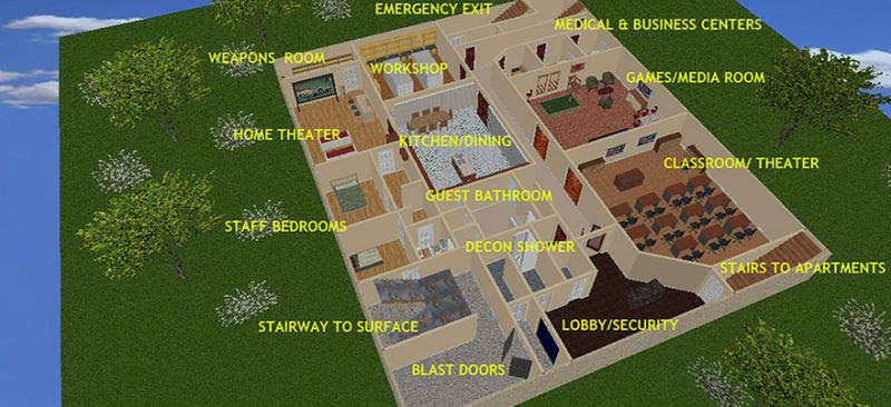 nuclear bunker georgia floor plans
