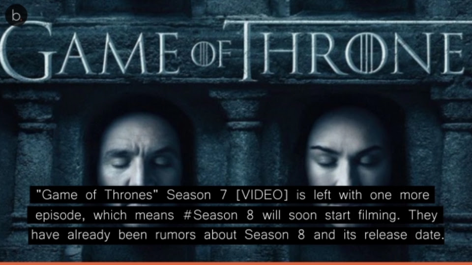 Release date and time of got season 8