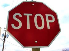 stop sign