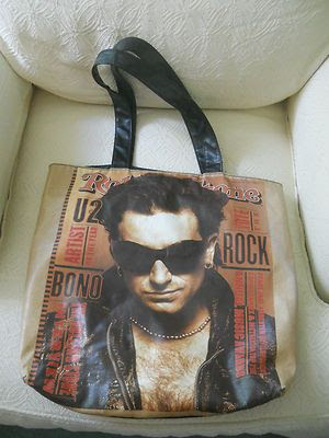Rolling Stone Magazine Bono U2 Tote Bag love it, own it, thanks, MOM ...