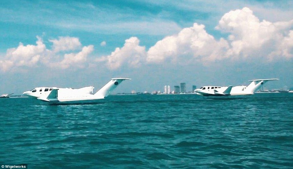 Wigs consume less fuel whilst traversing at faster speeds than larger marine crafts, which have a typical speed of 10 to 20 knots (10 to 20 mph / 18 to 40 kph)