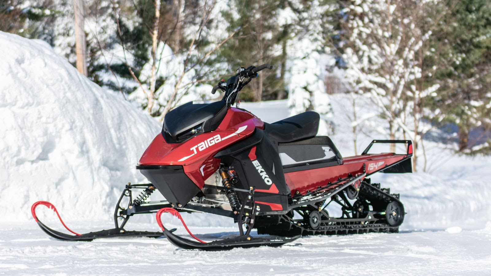 Shhhh Can You Hear It Taiga  Unveils Electric Snowmobiles 