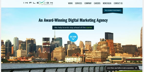 Inflexion-Interactive-Home-Page