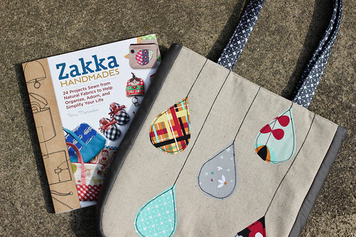 Zakka Handmades: Raindrops Tote by Jeni Baker