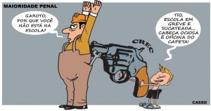 maioridade penal charge Casso