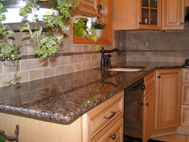 Baltic Brown Granite Tile Backsplash Baltic Brown Granite Tile Backsplash