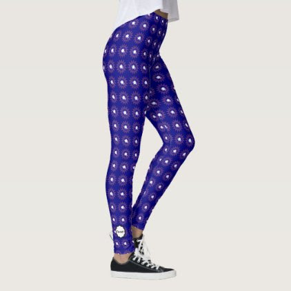 Monogrammed Starburst Leggings