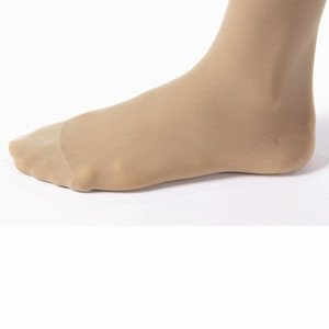 Jobst UltraSheer KneeHoney, 30-40 mmHg Medium