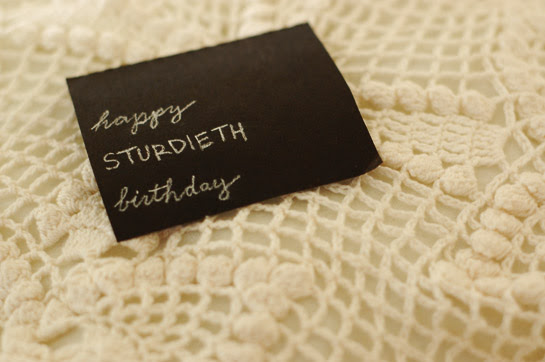 my thirtieth birthday
