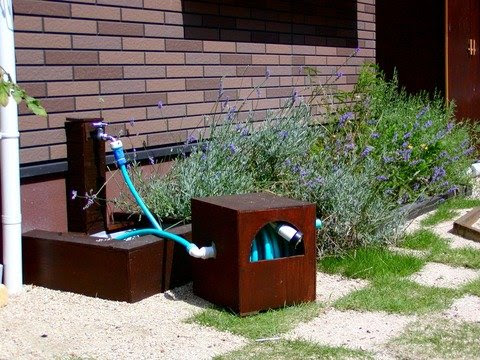 自作 格安にホースを使って超簡単に立水栓を作る 初心者 初歩の改造工夫ブログ 楽天ブログ