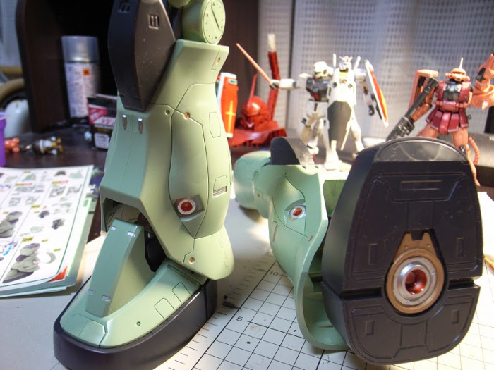 1 48メガサイズモデル 量産型ザク くいくい日記