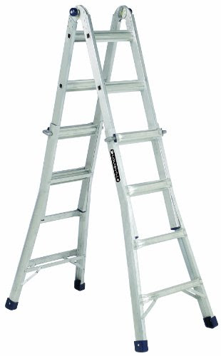 Louisville Ladder L-2094-22 Type IA 300-Pound Rated Aluminum Multipurpose 22-Foot Ladder